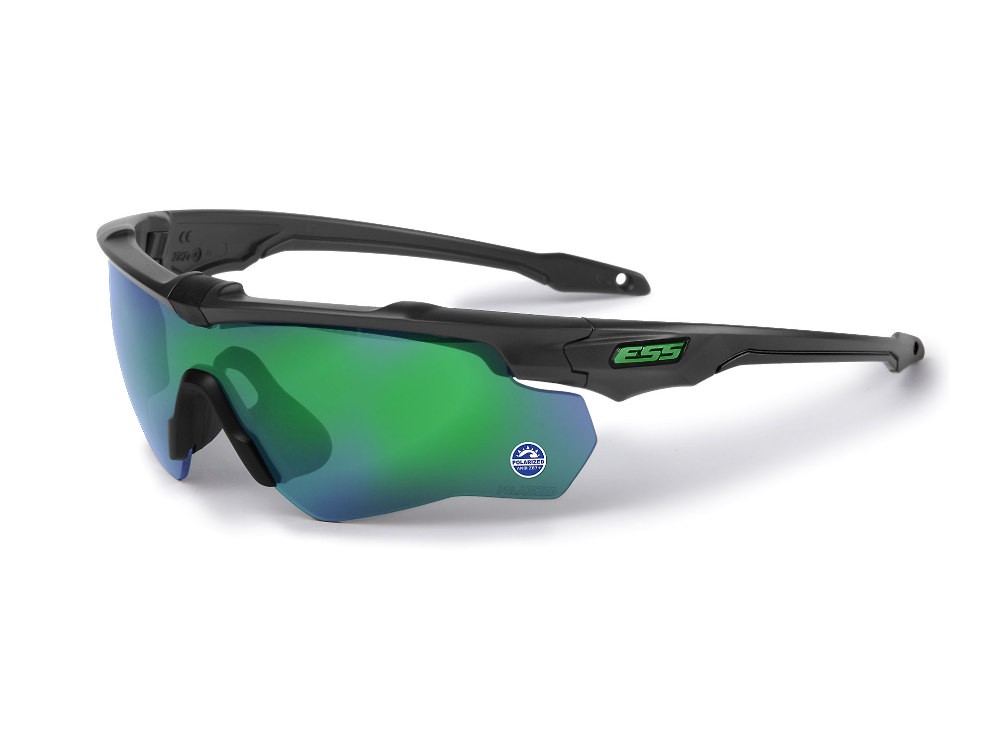 EE9032- 29 フレーム：カーボングレイ、レンズ：偏光ミラーグリーン